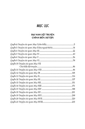 ĐẠI NAM LIỆT TRUYỆN (Trọn bộ) - Quốc Sử Quán Triều Nguyễn