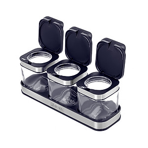 Bộ 3 lọ đựng gia vị Elmich EL1280 - Hàng chính hãng