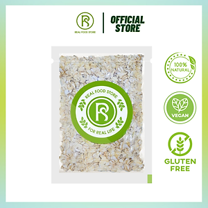 Yến Mạch Cán Dẹt Real Food (Oats) - 2kg/500g/100g/180g