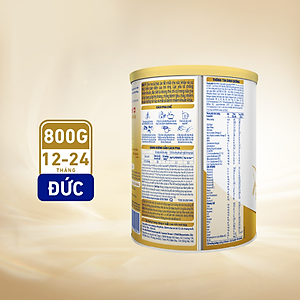 Sữa bột Nestlé NAN SUPREMEPRO 2 800g nhập khẩu Đức với 5HMO & đạm Gentle Optipro ( Dành cho trẻ từ 12 - 24 tháng tuổi)