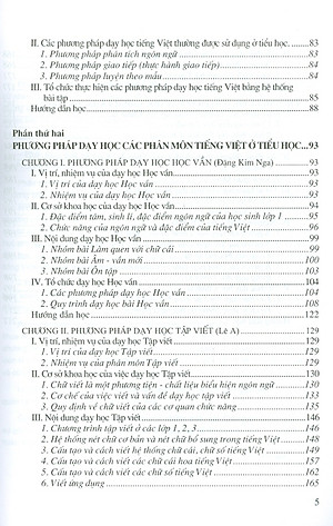 Phương Pháp Dạy Học Tiếng Việt Ở Tiểu Học I