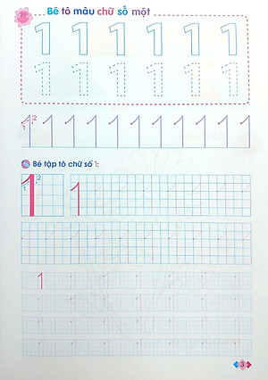 Sách Mai Em Vào Lớp 1 - Vở Tập Tô Chữ Số (Dành Cho Trẻ Mẫu Giáo)