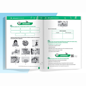 Sách Big 4 bộ đề tự kiểm tra 4 kỹ năng Nghe - Nói - Đọc - Viết tiếng Anh (cơ bản và nâng cao) lớp 8 tập 2 (Global)