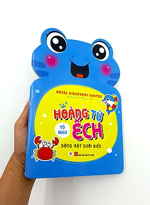 Sách Tô Màu Hoàng Tử Ếch - Động Vật Dưới Biển