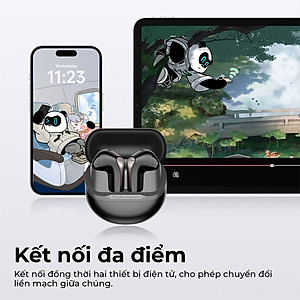 Tai Nghe True Wireless SoundPEATS Air5 Aptx Adaptive Lossless Bluetooth 5.4 - Hàng Chính Hãng