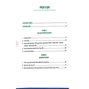 Sách Kaizen - Cải Tiến Hiện Trường, Hiệu Quả Tức Thì