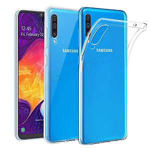 Ốp lưng dẻo cho Samsung Galaxy A70 hiệu Ultra Thin mỏng 0.6mm chống trầy - Hàng chính hãng 
