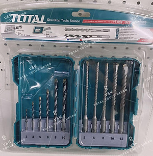 BỘ MŨI KHOAN BÊ TÔNG VÀ MŨI DÙNG CHO MÁY KHOAN BÚA SDS TOTAL TACSDL31101