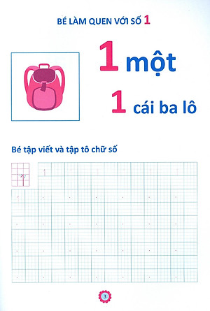 Chuẩn Bị Cho Bé Vào Lớp 1 - Làm Quen Toán Học (Tái Bản 2020)