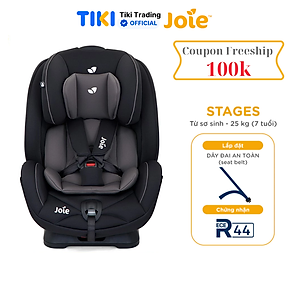 Ghế ngồi ôtô cho bé Joie Stages Coal dành cho bé từ sơ sinh đến 7 tuổi