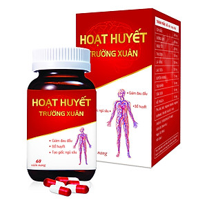 Thực Phẩm Chức Năng Hoạt Huyết Trường Xuân - Giảm Đau Đầu - Tạo Giấc Ngủ Sâu