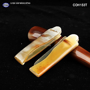 Lược Sừng Gấp Gọn - Loại Bỏ Túi Dành Cho Nam Thuận tiện Dễ sử dụng Tạo kiểu tóc - COH153T