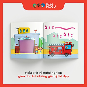 Truyện Ehon bé 1-2-3 tuổi - Chú lính cứu hỏa Salsa