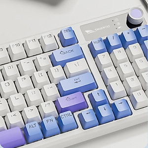 Bàn Phím Cơ Gaming không dây MK95 Bluetooth + USB + Cáp Pin sạc TypeC Hotswap cho máy tính laptop điện thoại hàng nhập khẩu