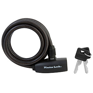 KHÓA DÂY XE ĐẠP MASTERLOCK 8126EURD