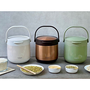Nồi ủ chân không Kaiyo KTC45S màu Inox, dung tích 4,5 lít H