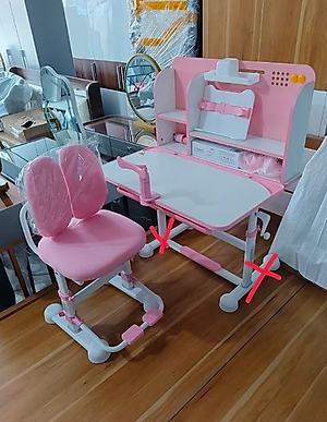 Bộ bàn ghế học sinh thông minh chống cận điều chỉnh cao thấp Tundo CTIRSSA16plus+ ngang 80cm