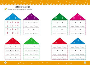 Sách Toán tư duy dành cho trẻ em từ 5-7 tuổi