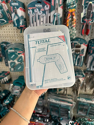 MÁY SIẾT VÍT DÙNG PIN 4V TOTAL TSDLI0442 - HÀNG CHÍNH HÃNG