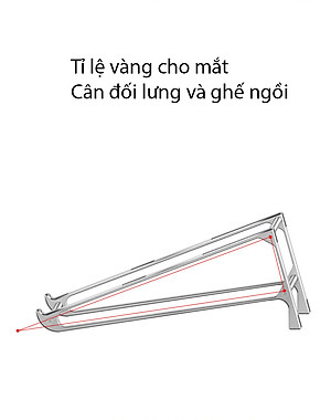 Giá Đỡ Máy Tính, Laptop, iPad, Macbook Hợp Kim Nhôm Cao Cấp. Hỗ Trợ Tản Nhiệt Chống Mỏi Cổ, Vai, Gáy. Hàng Nhập Khẩu Chính Hãng Cao Cấp KitAcoom