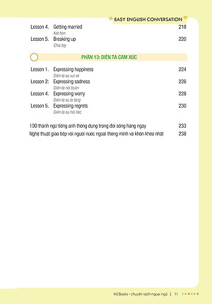 Sách Giao Tiếp Tiếng Anh Thật Dễ Dàng - Easy English Conversation (Tái Bản 2020)