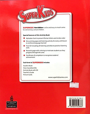 Sách Superkids NE Activity Book 1 with CD
