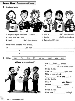 AM F & F 3: WORKBOOK