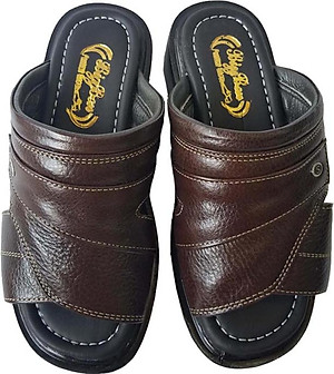 Dép Nam BIGGBEN Da Bò Thật Cao Cấp DN132