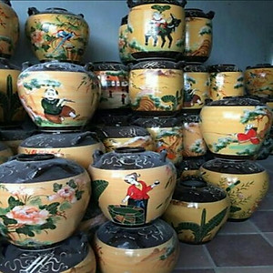 Hũ đựng gạo- Vò ngâm rượu - Chum gốm miệng nhỏ (Giao hàng ngẫu nhiên)