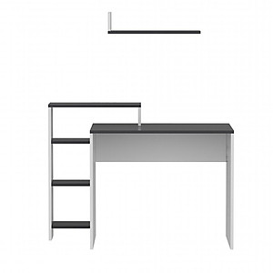 Bàn vi tính gỗ phong cách hiện đại SMLIFE Dracule