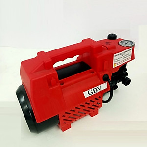 Máy rửa xe và xịt rửa đa năng GDV QXJ04-2 có chỉnh áp tặng kèm đầy đủ phụ kiện - Màu Ngẫu Nhiên - Hàng Chính Hãng