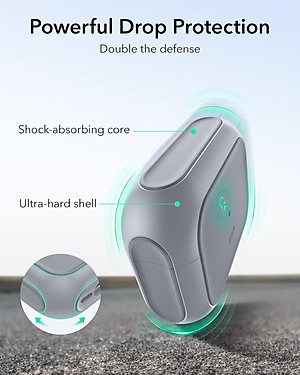 Bao Case cho Airpods Pro 3 (2025) ESR Orbit Colors Hybrid Magnetic Case - Hàng Chính Hãng