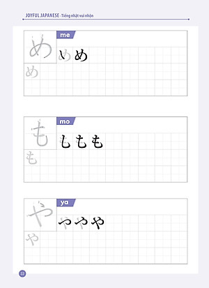 Sách Joyful Japanese - Tiếng Nhật vui nhộn - Tập Viết