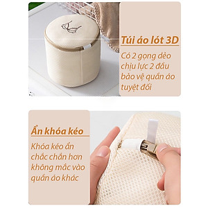 Túi Lưới Giặt Đựng Quần Áo, Đồ Lót Trong Máy Giặt - Túi Giặt Bảo Quản Quần Áo, Túi giặt đồ cao cấp 2 lớp, túi lưới giặt vớ, Túi giặt đồ máy giặt 3 lớp cao cấp, túi lưới giặt quần áo đồ lót có khóa kéo, Túi lưới giặt quần áo đồ lót máy giặt dododios