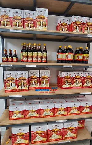 Nước mắm Khải Hoàn Phú Quốc 40 độ đạm 520ml thùng 6 chai