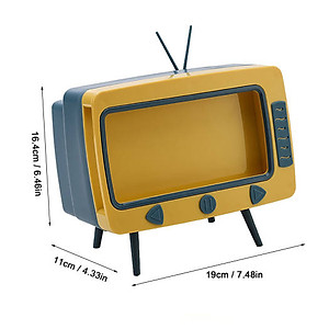 Hộp đựng giấy để bàn hình Tivi cực xinh kiêm giá để điện thoại HENRYSA