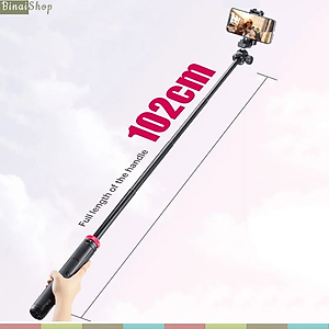 Ulanzi MT-44 - Tripod Mini Cho Máy Ảnh, Điện Thoại, Tải Trọng 1.5 Kg, Chiều Cao Tối Đa 109cm - Hàng chính hãng