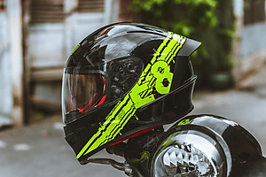 MŨ BẢO HIỂM FULLFACE EGO E-8 SV PLUS (2 KÍNH) - GARA20