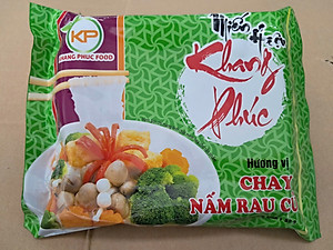 Miến gói ăn liền vị chay nấm rau củ ( 1 thùng 20 gói)