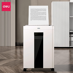 Máy Hủy Tài Liệu 16L Cao Cấp Deli - Máy Huỷ Giấy 16 Lít Phù Hợp Cho Bảo Mật Giấy Tờ Trong Doanh Nghiệp, Văn Phòng, Nhà Trường - Hàng Chính Hãng - ET051
