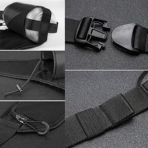 Túi Đeo Hông Đạp Xe Đạp/ Đai Chạy Bộ Có Ngăn Đỡ Bình Nước Và Ngăn Chứa Nhỏ Thoáng Khí MaiLee