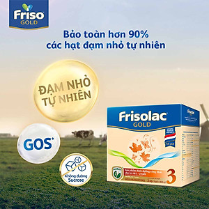 Sữa Bột Frisolac Gold 3 Hộp Giấy 2KG cho bé từ 1-2 tuổi