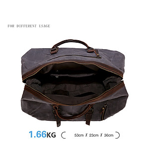 Túi xách du lịch DA BÒ THẬT BEE GEE T1068