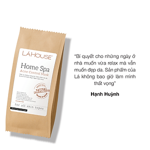 Mặt nạ Lá House Home Spa 15ml*8gói Dưỡng trắng da/ Ngăn ngừa mụn