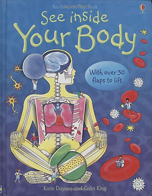 Sách tương tác tiếng Anh - Usborne See Inside Your Body