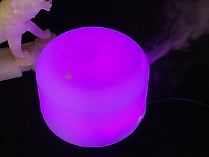 Máy Phun Sương, Tạo Độ Ẩm 500ML Có Đèn Led 7 Chế Độ Màu