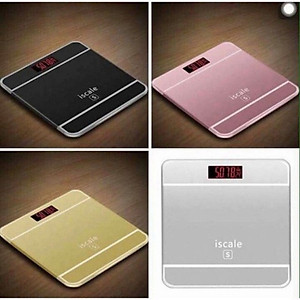Cân Sức Khoẻ Gia Đình Chịu Lực Tốt Mặt Kinh Điện Tử Màn Hình LCD Rõ Nét Kinh Cường Lực Cao Cấp Thiết Kế Gọn Nhẹ Bo Tròn Góc 
