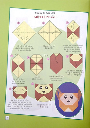 Sách Vui Cùng Xếp Giấy Origami (Tập 8)