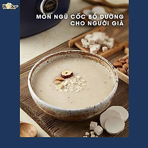 Máy Làm Sữa Hạt Cách Âm, Máy Xay Sữa Hạt BEAR PBJ-B06S2 9 Chức Năng Nấu Xay, Dung Tích 1.5 Lít Công Suất 800 W - Hàng Chính Hãng