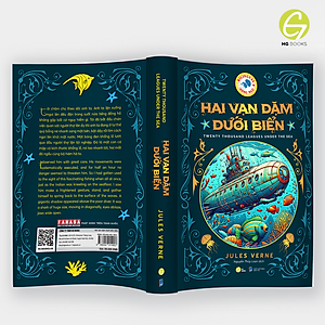 Hai vạn dặm dưới biển - Sách song ngữ kinh điển, có note từ vựng, tặng kèm file nghe - HG Books